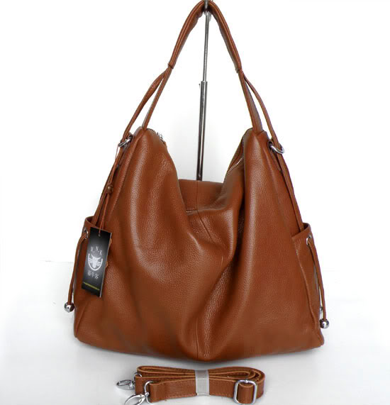 2535 New Design Leather Brown Shoulder Bag Handbag Purse HOBO