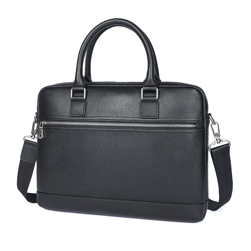 7441A Genuine Cow Leather Laptop Bag Men's Office Bag